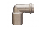 Frabopress INOX koleno 90 ° s vnútorným závitom 15mm x 1/2"